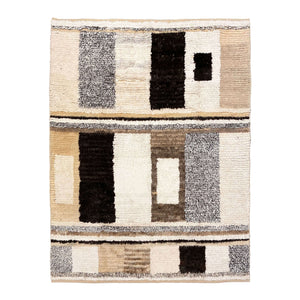 Front view of Mudanya Vintage Tulu Rug on white background - H+E Goods Company