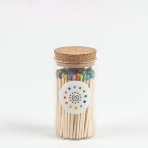 Front view of Multi Color Matches - Natural - H+E Goods Company