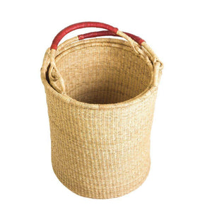 Top view of the hamper basket - H+E Goods Company