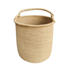 Front view of the hamper basket - H+E Goods Company