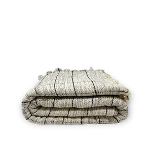 Nyra Cotton Throw Blanket - H+E Goods Company