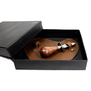 Oyster Knife with Leather Glove - H+E Goods Company