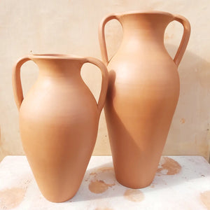 Doncia Natural Handmade Terracotta Amphora - X Large - H+E Goods Company