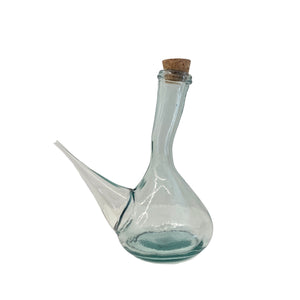 Angled Olive Oil Cruet With Stopper - H+E Goods Company