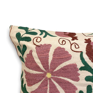 Ekber Suzani Embroidered Pillow - H+E Goods Company