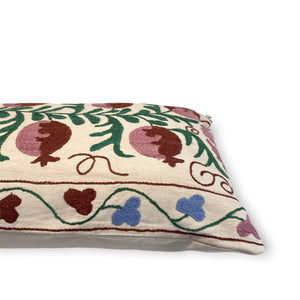 Ekber Suzani Embroidered Pillow - H+E Goods Company