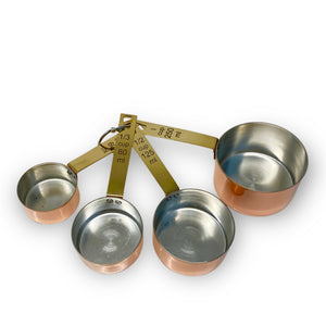 Copper Measuring Cups - Large - H+E Goods Company