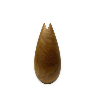Teak Wood Vase - Large - H+E Goods Company