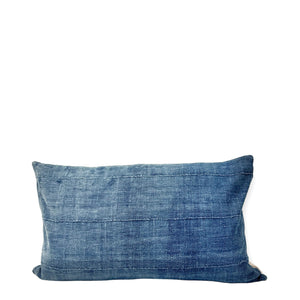 Indigo Vintage Mud Cloth Pillow - H+E Goods Company