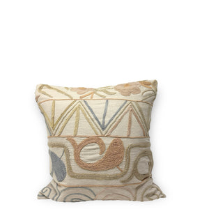 Mugla Embroidered Throw Pillow - H+E Goods Company