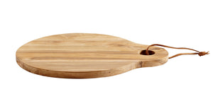 Round Cutting Board - Teak Wood - H+E Goods Company