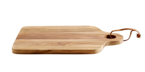 Square Cutting Board - Teak Wood - H+E Goods Company
