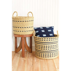 Lifestyle shot of the hamper baskets - H+E Goods Company