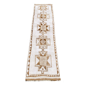 Rylla Wool Runner on white background from standing height view- H+E Goods Company