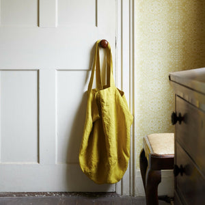 THE PURE LINEN COTSWOLD TOTE, NATURAL - H+E Goods Company