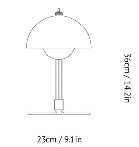 Flowerpot Table Lamp VP4 - H+E Goods Company