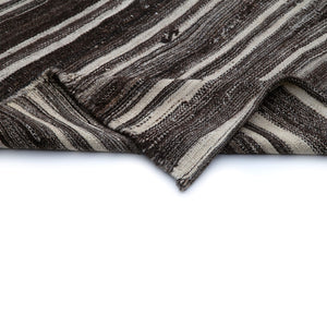 Folded edge of Tomuk Jijim Kilim Rug - H+E Goods Company