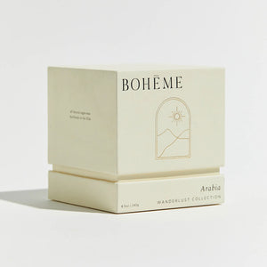 Arabia Vegan Wax Candle - H+E Goods Company
