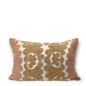 Bahar Suzani Embroidered Pillow - H+E Goods Company