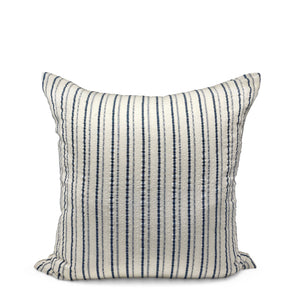 Bleues Handwoven Pillow - H+E Goods Company