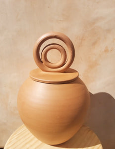 Catalonia Natural Handmade Terracotta Jar - H+E Goods Company