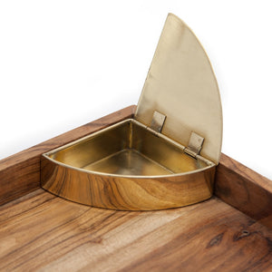 Catch All Tray with Brass Box - H+E Goods Company