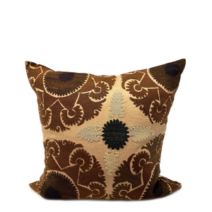 Ceviz Suzani Embroidered Pillow - H+E Goods Company