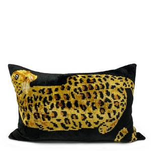 Cheetah Ikat Lumbar Pillow - H+E Goods Company