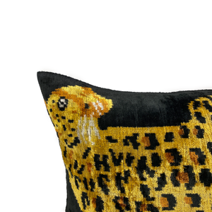 Cheetah Ikat Lumbar Pillow - H+E Goods Company