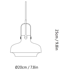 Copenhagen Pendant Ceiling Lamp SC6 - H+E Goods Company