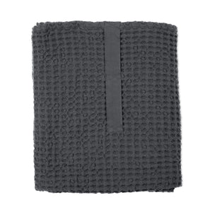 Big Waffle Towel and Blanket- Dark Grey - H+E Goods Company