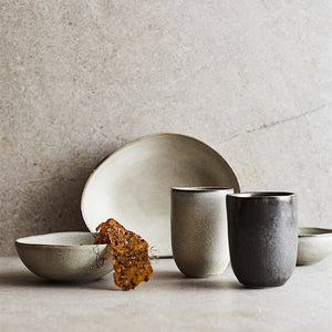 Ejby Serving Bowl - Sand - H+E Goods Company