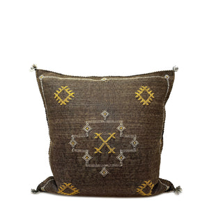 Embroidered Moroccan Handwoven Pillow - H+E Goods Company
