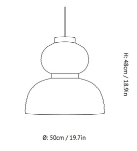 Formakami Pendant Ceiling Lamp JH4 - H+E Goods Company