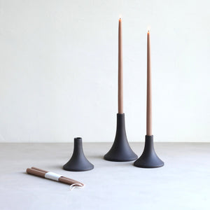 Ceramic Taper Holder - Smoke - H+E Goods Company