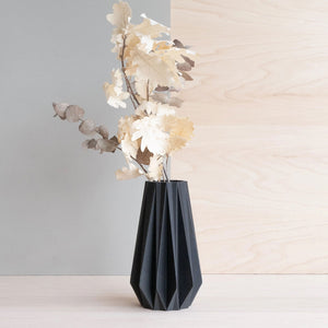 Kubo Vase - Black - H+E Goods Company