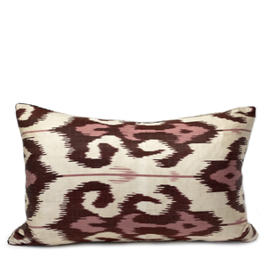 Oberon Ikat Lumbar Pillow - H+E Goods Company