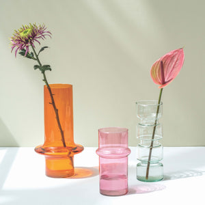 Pimenton Recycled Glass Vase - H+E Goods Company