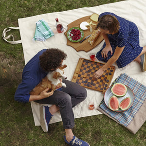 PAIRINGS CANVAS PICNIC TOTE & BLANKET - H+E Goods Company