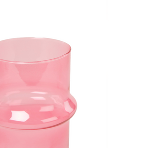 Roze Recycled Glass Vase - H+E Goods Company