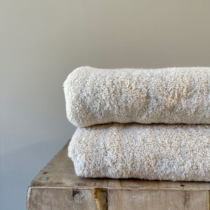 Luxury Soft Spa Towels - Cream - H+E Goods Company