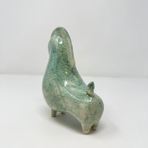 Turquoise Horse Ceramic Sculpture - H+E Goods Company