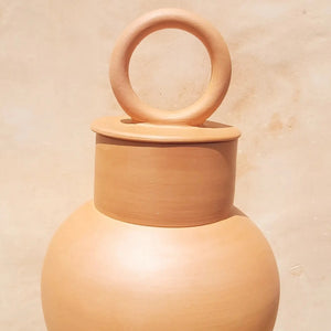 Urgell Natural Handmade Terracotta Jar - H+E Goods Company